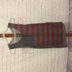 Mossimo American Flag Tank Top